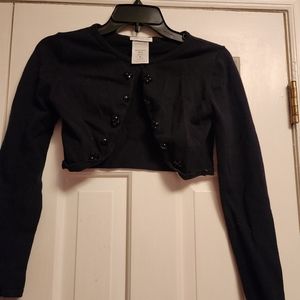 Crop style cover up/jacket